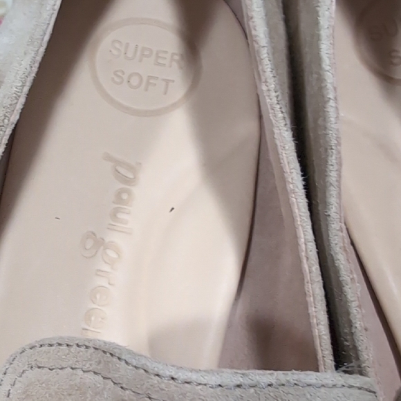 Paul Green Women's Tan Suede Shoes - Picture 3 of 4